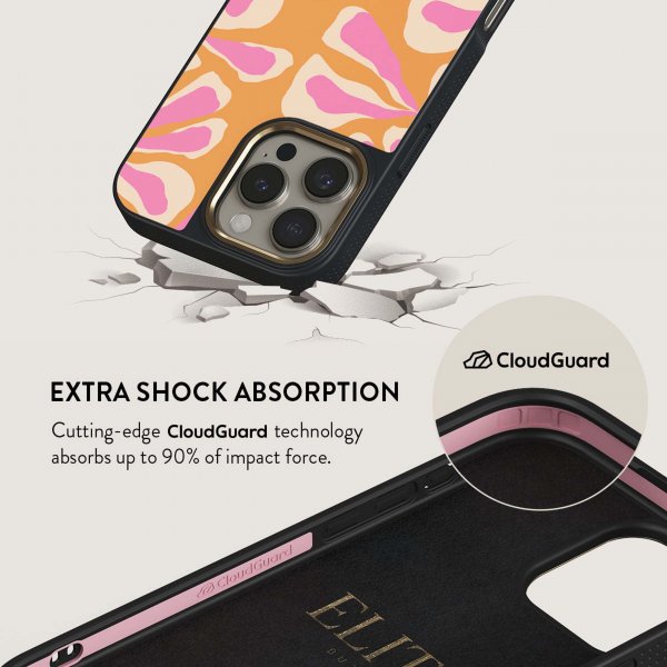 Burga iPhone 15 Plus Suojakuori Elite Dark MagSafe Aloha