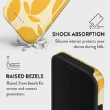 Burga iPhone 14 Suojakuori Tough Lemon Tart