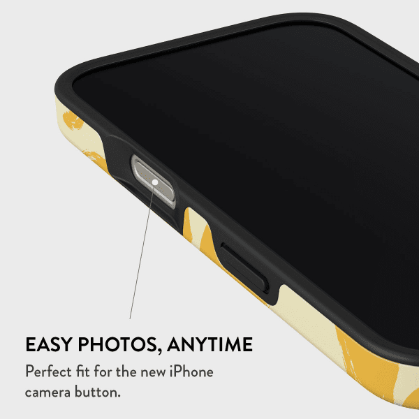 Burga iPhone 16 Suojakuori Tough MagSafe Lemon Tart