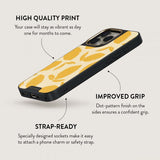 Burga iPhone 15 Plus Suojakuori Elite Dark MagSafe Lemon Tart