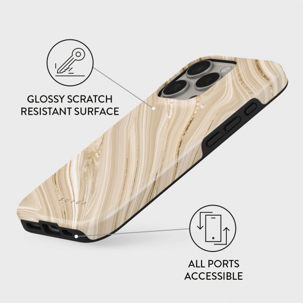 Burga iPhone 16 -suojakuori Tough MagSafe Full Glam