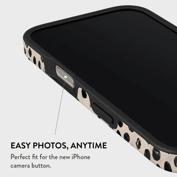 Burga iPhone 15 Pro -suojakuori Tough MagSafe Almond Latte