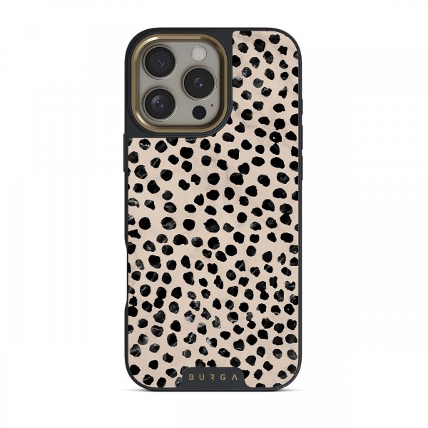 Burga iPhone 14 Suojakuori Elite Dark MagSafe Almond Latte