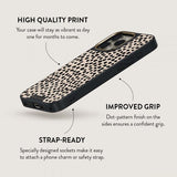 Burga iPhone 15 Pro Kuori Elite Dark MagSafe Almond Latte