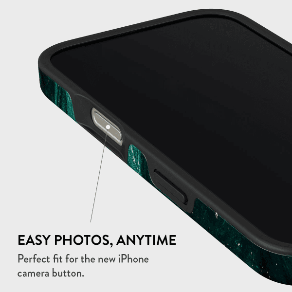 Burga iPhone 16 Pro Tough MagSafe -kuori, Emerald Pool