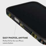 Burga iPhone 14 Suojakuori Tough Bloomy Garden