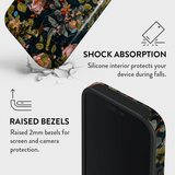 Burga iPhone 16 Pro Max Kuori Tough MagSafe Bloomy Garden
