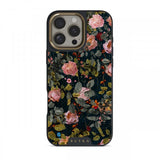 Burga iPhone 15 Pro Max Kuori Elite Dark MagSafe Bloomy Garden