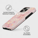 Burga iPhone 16 Plus -suojakuori Tough MagSafe Golden Coral