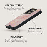 Burga iPhone 16 Pro Kuori Elite Dark MagSafe Golden Coral