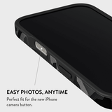 Burga iPhone 16 Plus Kuori Tough MagSafe Night Black Camo