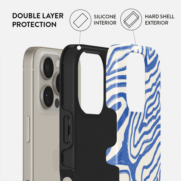 Burga iPhone 15 Pro -suojakuori Tough MagSafe Seven Seas