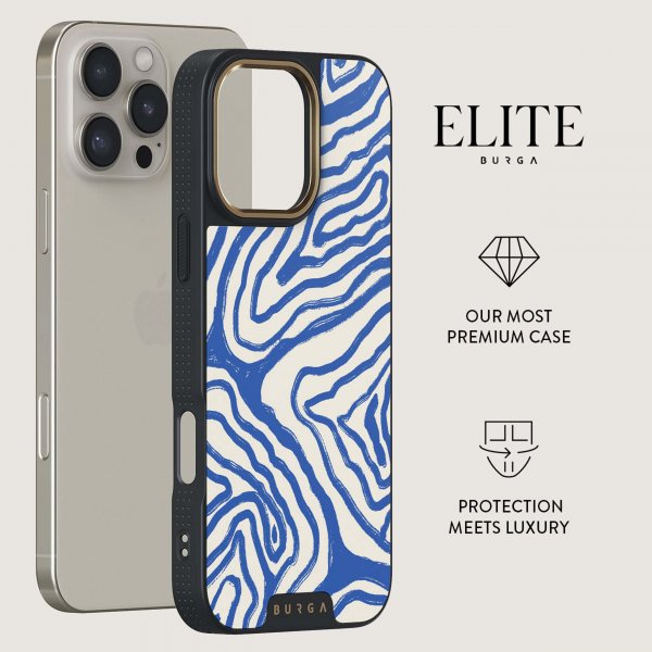 Burga iPhone 14 Elite Dark MagSafe Seven Seas -kuori