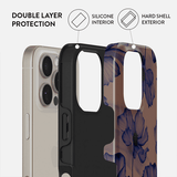 Burga iPhone 14 Suojakuori Tough MagSafe Velvet Night