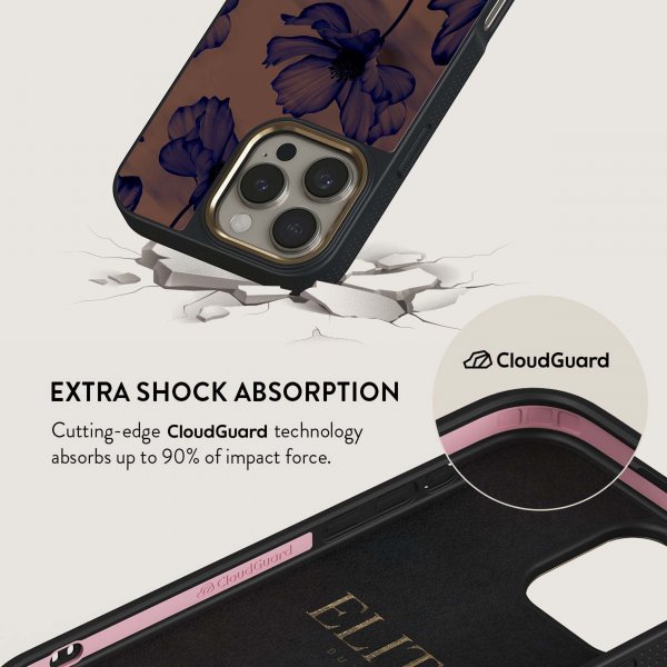 Burga iPhone 16 Suojakuori Elite Dark MagSafe Velvet Night