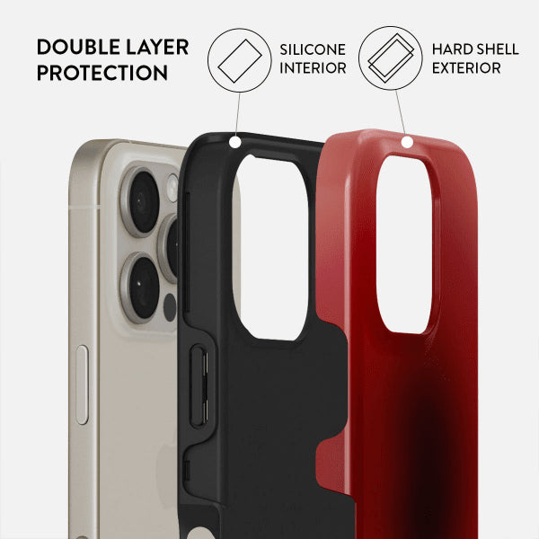 Burga iPhone 15 -kuori Tough No Talking