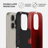 Burga iPhone 15 -kuori Tough No Talking