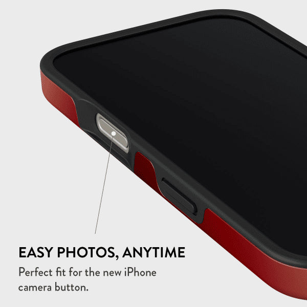 Burga iPhone 15 -kuori Tough No Talking