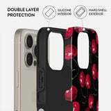 Burga iPhone 15 Kuori Tough MagSafe Cherrybomb
