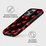 Burga iPhone 16 Pro Kuori Tough MagSafe Cherrybomb