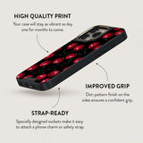 Burga iPhone 16 Suojakuori Elite Dark MagSafe Cherrybomb