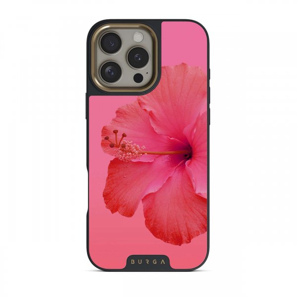 Burga iPhone 14 Elite Dark MagSafe Island Girl -suojakuori
