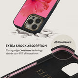 Burga iPhone 14 Elite Dark MagSafe Island Girl -suojakuori