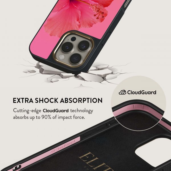Burga iPhone 16 Pro Max Elite Dark MagSafe Island Girl -suojakuori