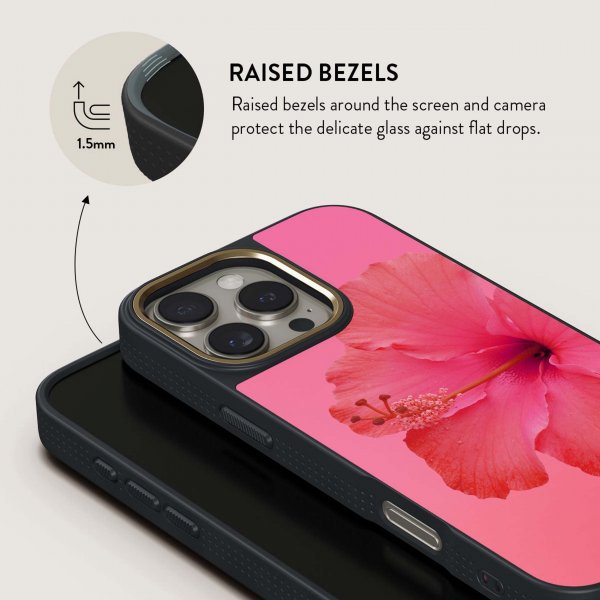 Burga iPhone 16 Pro Max Elite Dark MagSafe Island Girl -suojakuori
