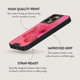 Burga iPhone 14 Elite Dark MagSafe Island Girl -suojakuori