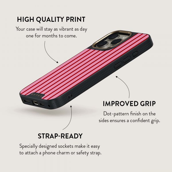 Burga iPhone 16 Plus -suojakuori Elite Dark MagSafe Favorite Bikini