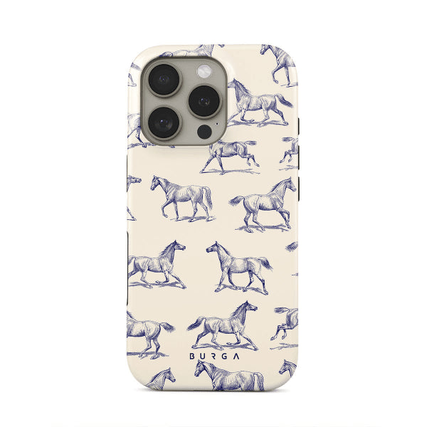 Burga iPhone 15 Plus Suojakuori Tough MagSafe Derby Race