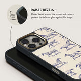 Burga iPhone 15 Pro Max Kuori Elite Dark MagSafe Derby Race