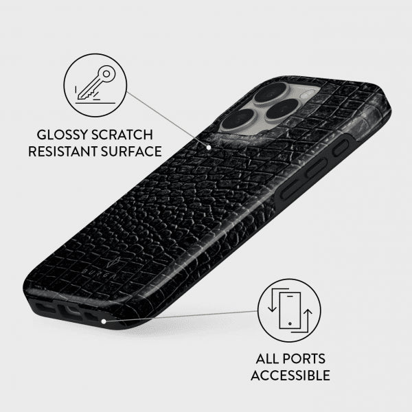 Burga iPhone 16 -suojakuori Tough Reaper's Touch