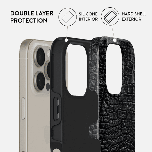 Burga iPhone 15 Pro -suojakuori Tough MagSafe Reaper's Touch