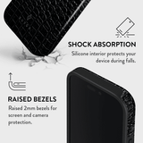 Burga iPhone 15 Pro -suojakuori Tough MagSafe Reaper's Touch