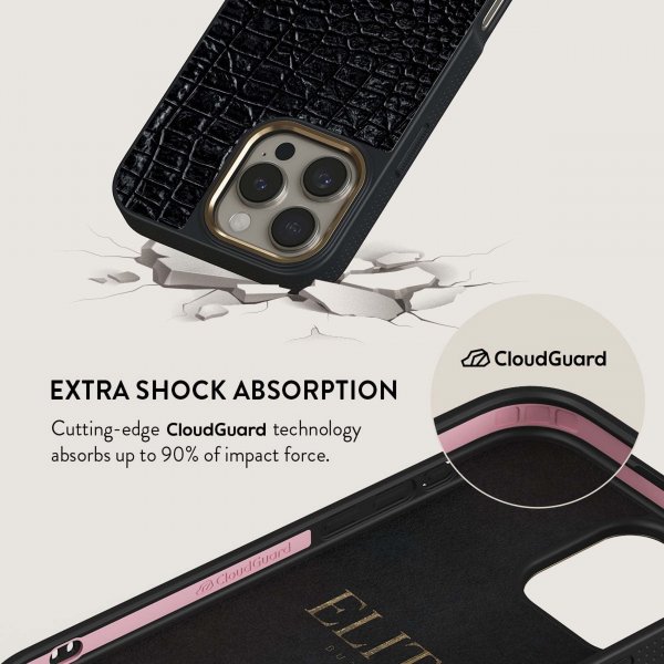 Burga iPhone 14 Elite Dark MagSafe Reaper's Touch -kuori
