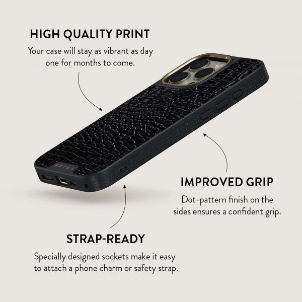 Burga iPhone 15 Pro Max Kuori Elite Dark MagSafe Reaper's Touch