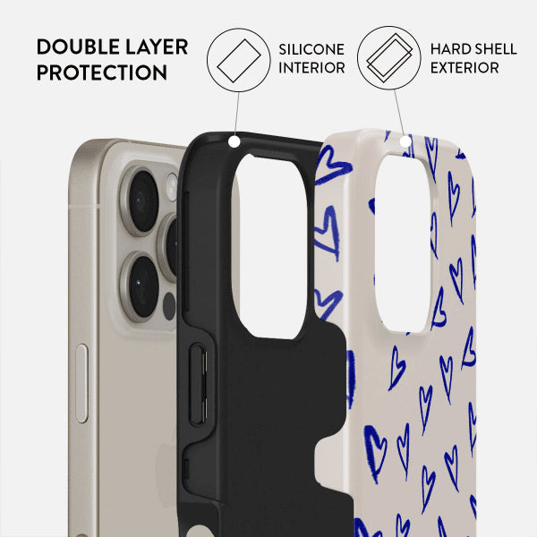 Burga iPhone 14 Suojakuori Tough MagSafe Love Me Right