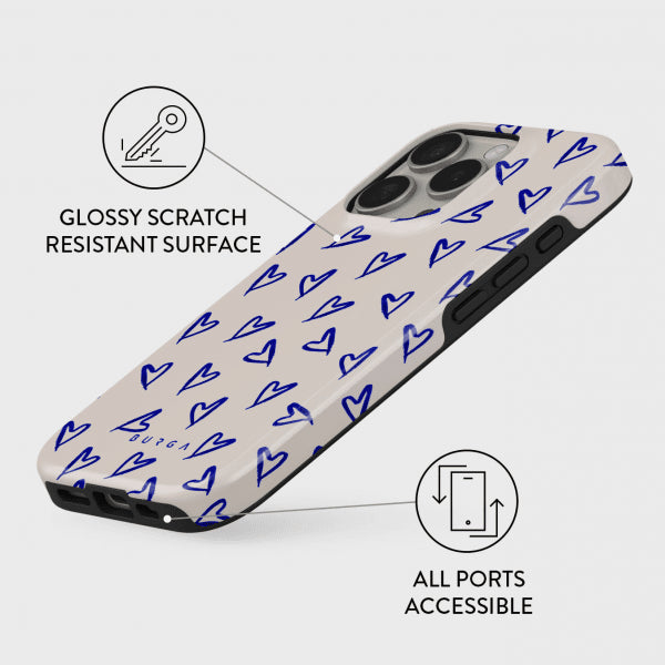 Burga iPhone 16 Suojakuori Tough MagSafe Love Me Right