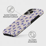 Burga iPhone 16 Suojakuori Tough MagSafe Love Me Right