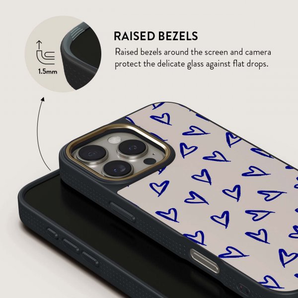 Burga iPhone 15 Pro Max Kuori Elite Dark MagSafe Love Me Right