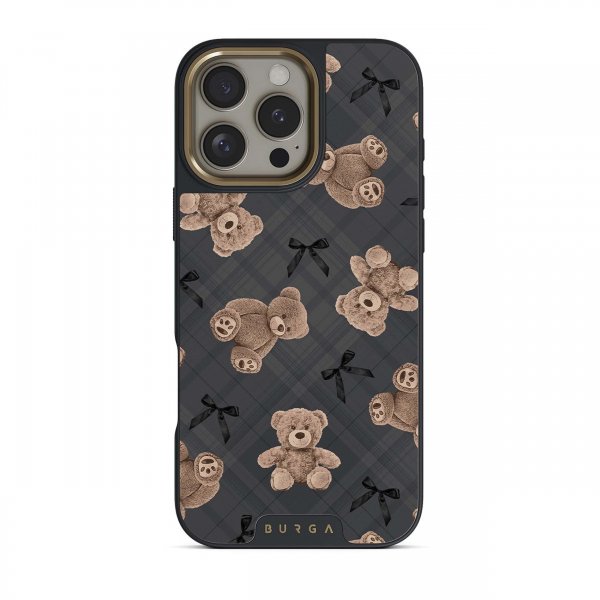 Burga iPhone 15 Plus Suojakuori Elite Dark MagSafe BFF