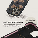 Burga iPhone 15 Pro -suojakuori Elite Dark MagSafe BFF