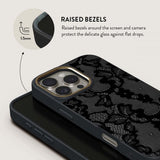 Burga iPhone 15 Elite Dark MagSafe Magneettikuori