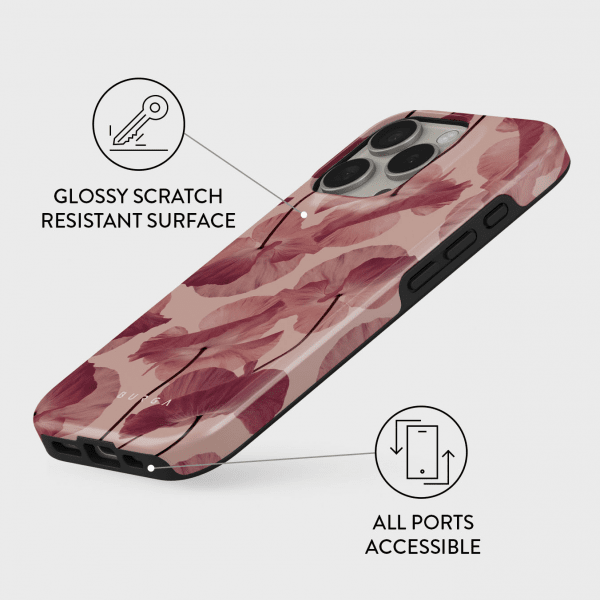 Burga iPhone 16 Pro Max -suojakuori Tough MagSafe Tender Kiss