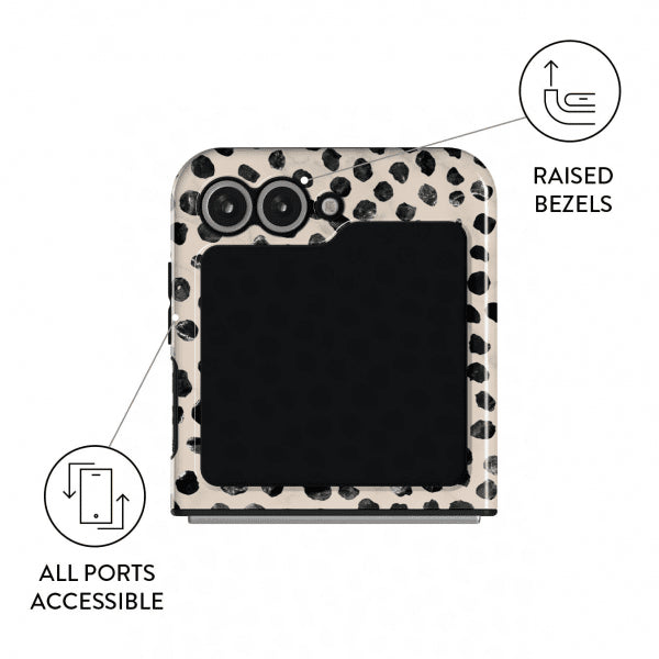 Burga Samsung Galaxy Z Flip 6 Kuori Tough Almond Latte