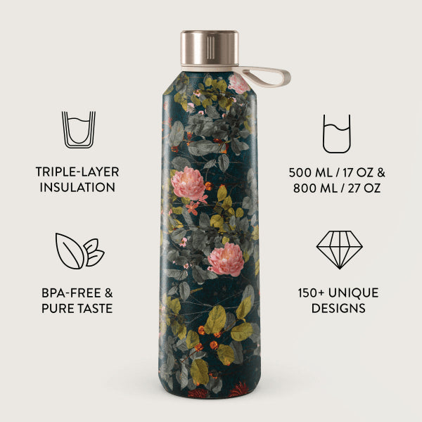 Burga Pullo Termos 800 ml Bloomy Garden