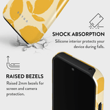 Burga Google Pixel 9/Pixel 9 Pro Suojakuori Tough Lemon Tart