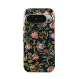 Burga Google Pixel 9/Pixel 9 Pro Kuoret Tough Bloomy Garden